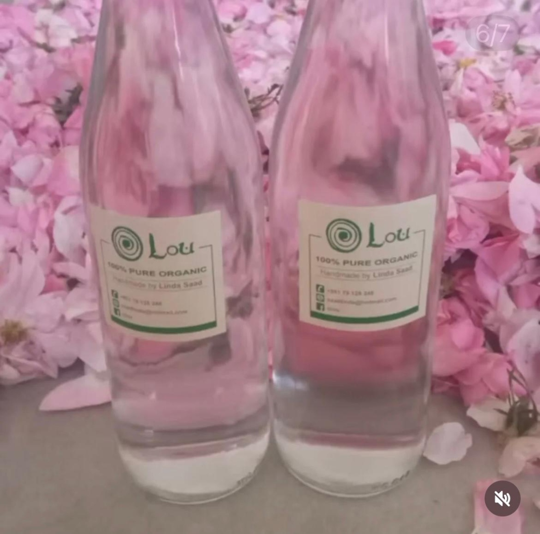 Olou 100% Pure Organic Rose Water